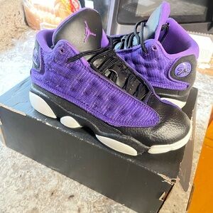 Boys size 1 Retro Jordan 13s